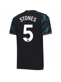 Moški Nogometna dresi replika Manchester City John Stones #5 Tretji 2023-24 Kratek rokav